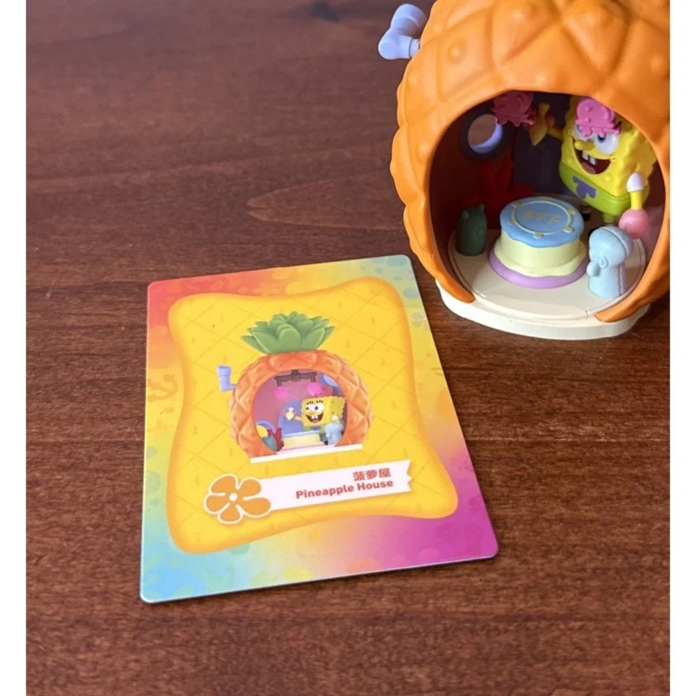 Pineapple House POP MART Spongebob Carnival Anniversary Mini Figure Toy